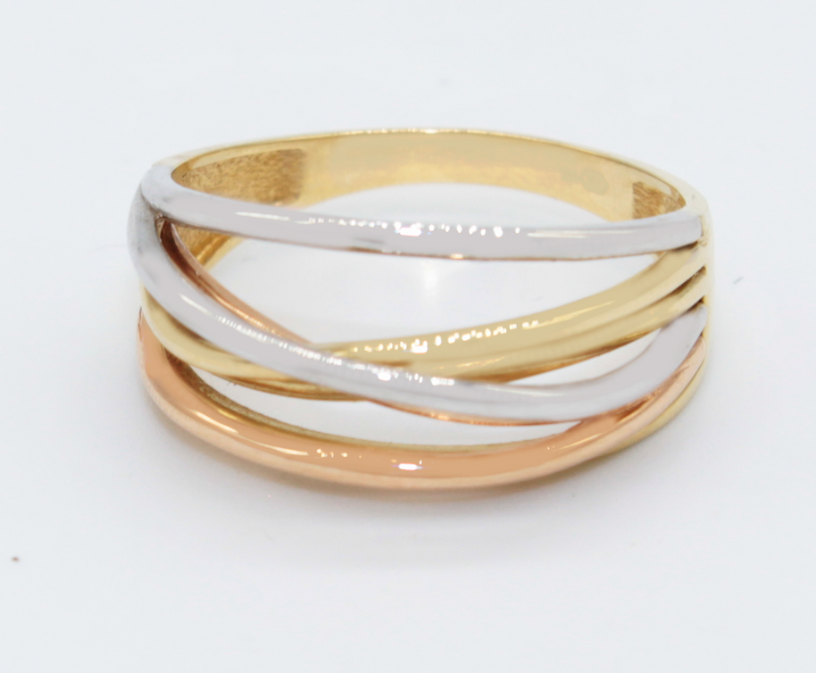 ANILLO ORO 14KL 3.7 T8 AN14K16