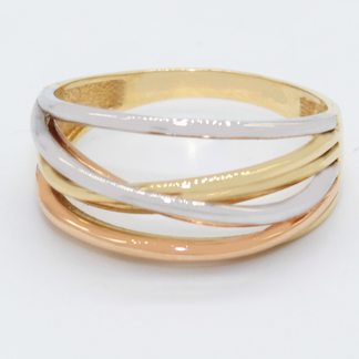 ANILLO ORO 14KL 3.7 T8 AN14K16