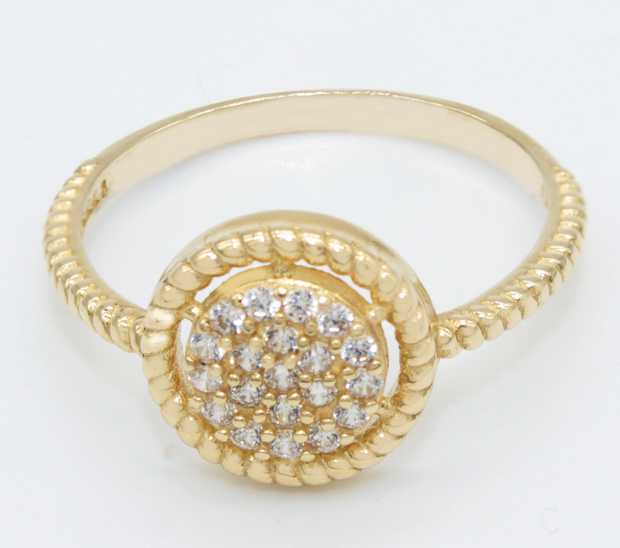 ANILLO ORO 14KL 2.5 T8 AN14K37
