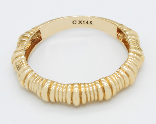 ANILLO ORO 14KL 2.8 T8 AN14K46