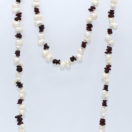 COLLAR LARGO PERLA COPERVG69