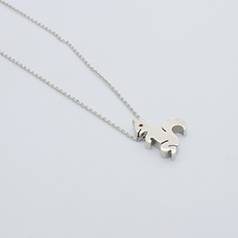 CADENA CON DIJE DE PLATA 925  CAD105 OFPL 4.6