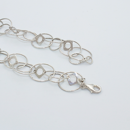 CADENA PLATA CAD107 OFPL 16.9