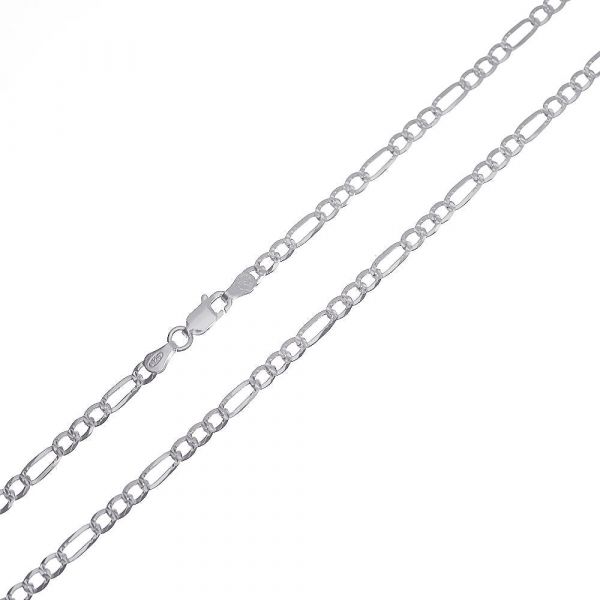 CADENA PLATA FIGARO PAVE 100 50 PFIP10050 CADYPUL 8.2