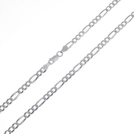 CADENA PLATA FIGARO PAVE 120 50 PFIP12050 CADYPUL 10.5