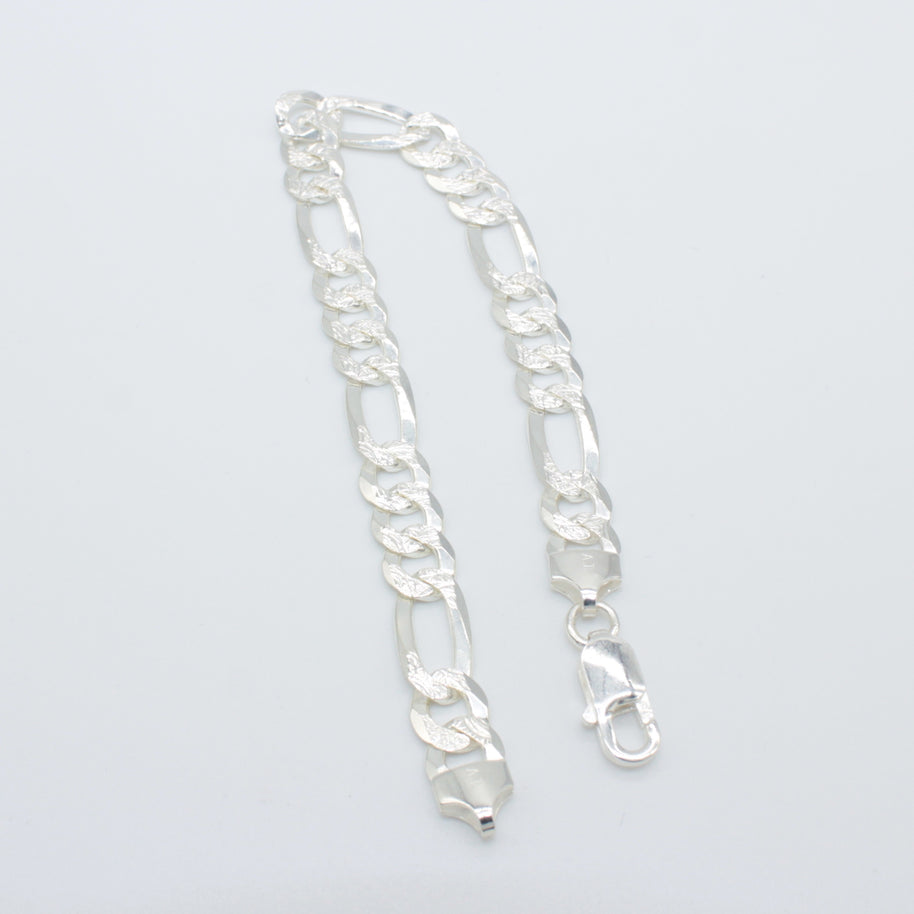 PULSERA PLATA FIGARO PAVE PFIP22022 CADYPUL 15.7