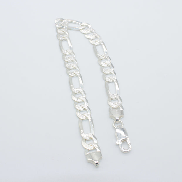 PULSERA PLATA FIGARO PAVE PFIP22022 CADYPUL 15.7