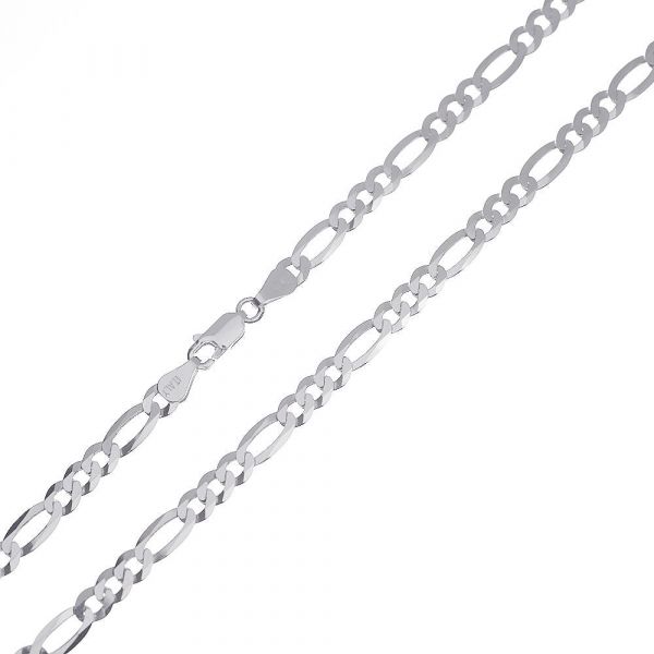 CADENA PLATA FIGARO EXTRA FLAT 1 PFIX12060 CADYPUL 15.1