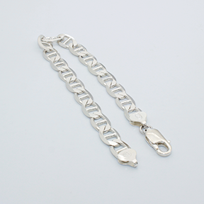 PULSERA PLATA PUL128 BAS 14.5