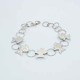 PULSERA PLATA PUL140 ESP 7.9