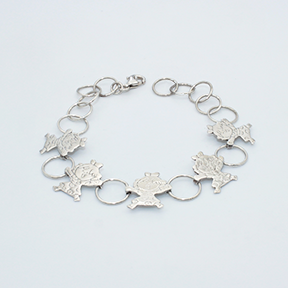 PULSERA PLATA PUL140 ESP 7.9