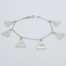 PULSERA PLATA PUL147 OFPL 11.8