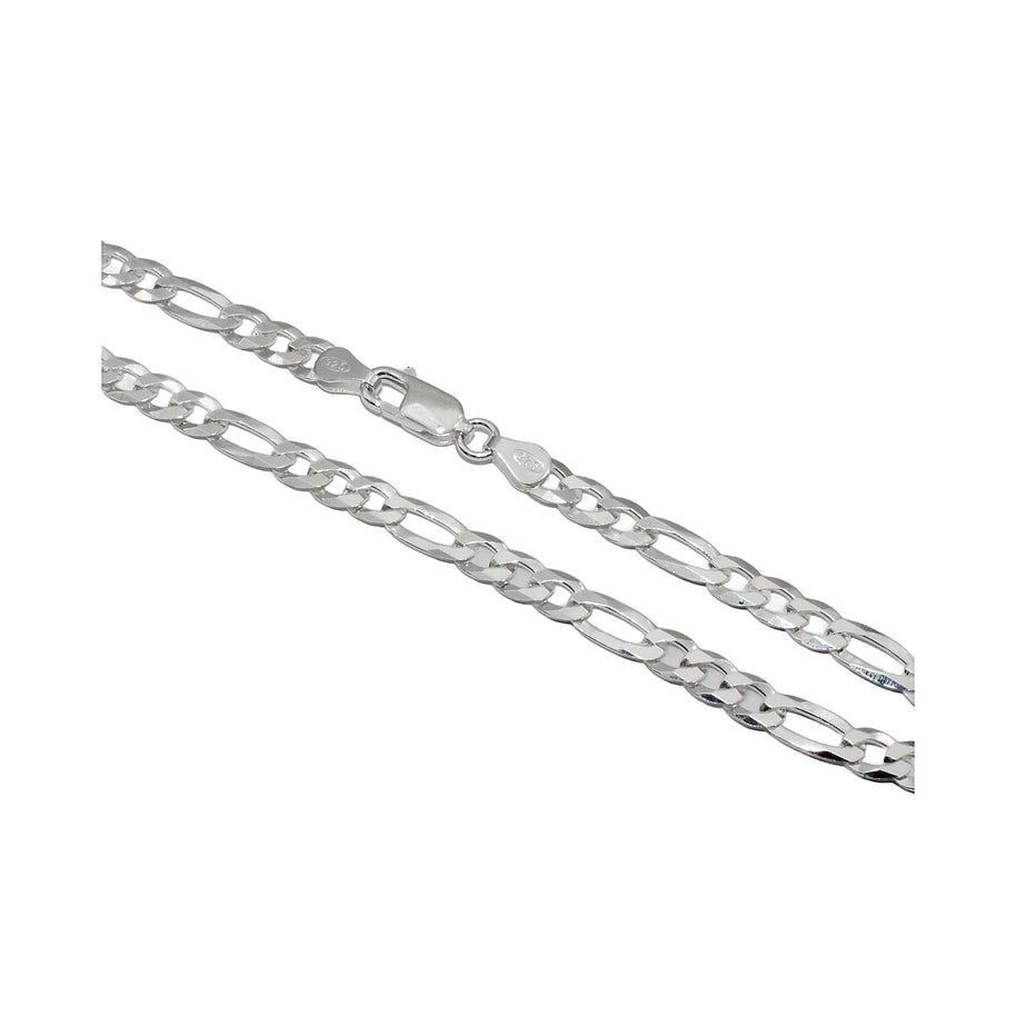 CADENA PLATA FIGARO EXTRA FLAT 100 70CM PFIX10070 CADYPUL 12.8