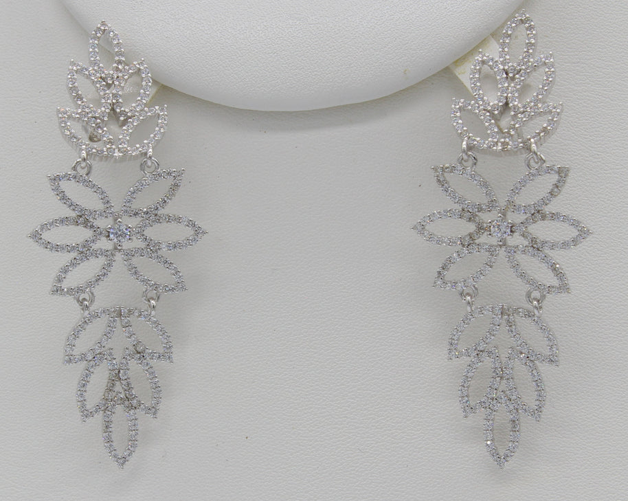 ARETES DE PLATA 925 WZA019