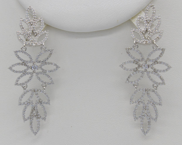 ARETES DE PLATA 925 WZA019